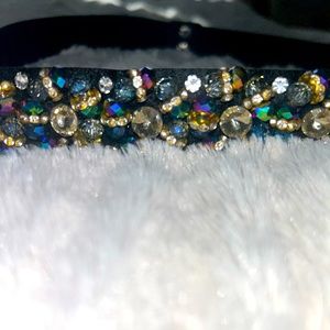 Embroidered belt
